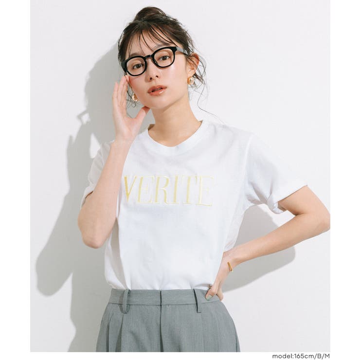 クルーネックロゴTシャツ | coca | 詳細画像7 