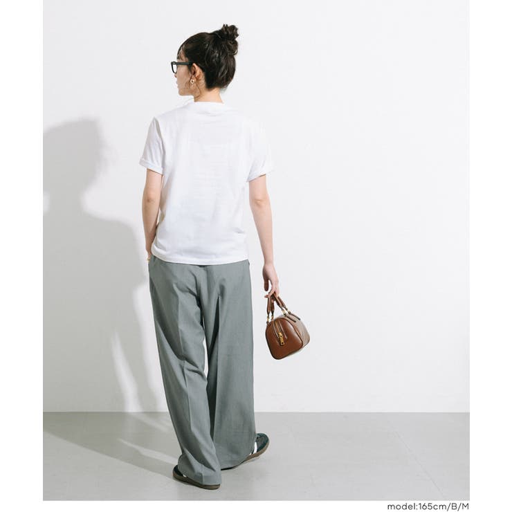 クルーネックロゴTシャツ | coca | 詳細画像8 