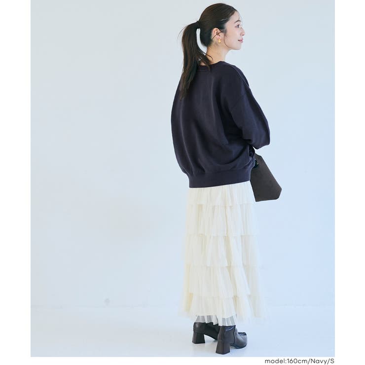 ヘビーウェイト裏毛ポケット付きスウェット | coca | 詳細画像14 