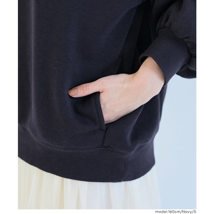 ヘビーウェイト裏毛ポケット付きスウェット | coca | 詳細画像15 