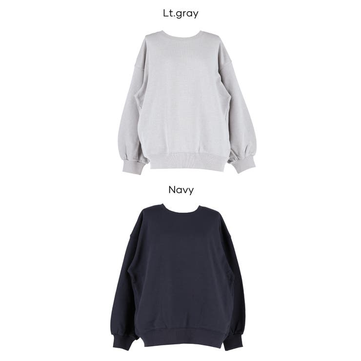 ヘビーウェイト裏毛ポケット付きスウェット | coca | 詳細画像17 