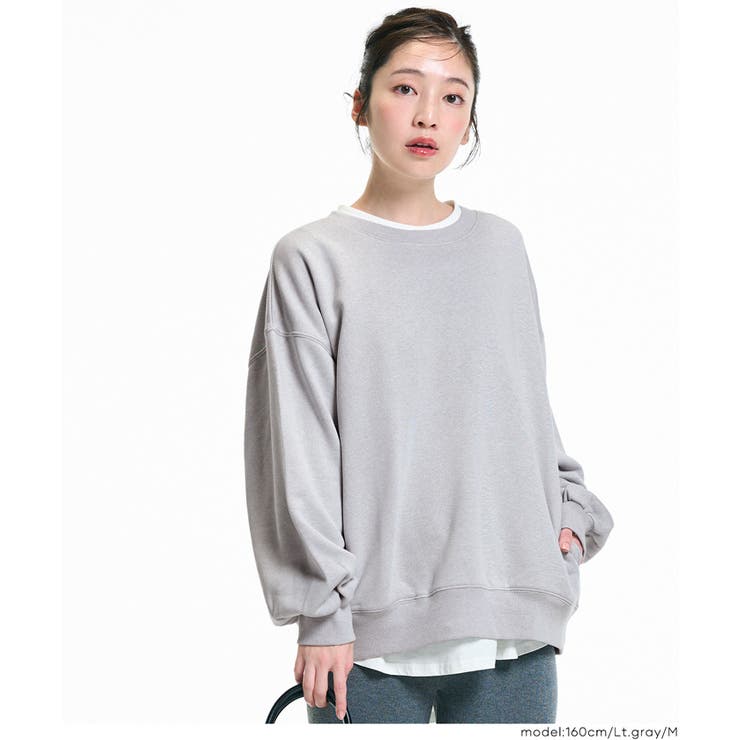 ヘビーウェイト裏毛ポケット付きスウェット | coca | 詳細画像7 