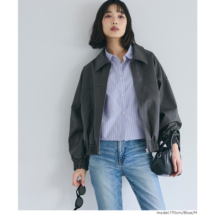 クロップドオックスシャツ | coca | 詳細画像16 