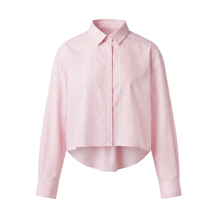 クロップドオックスシャツ | coca | 詳細画像2 