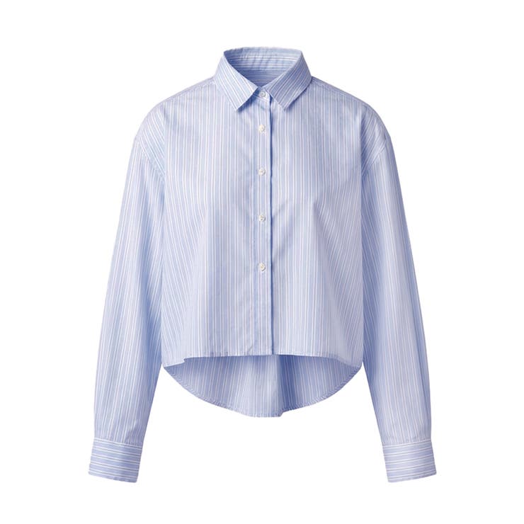 クロップドオックスシャツ | coca | 詳細画像3 