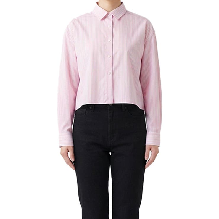 クロップドオックスシャツ | coca | 詳細画像4 