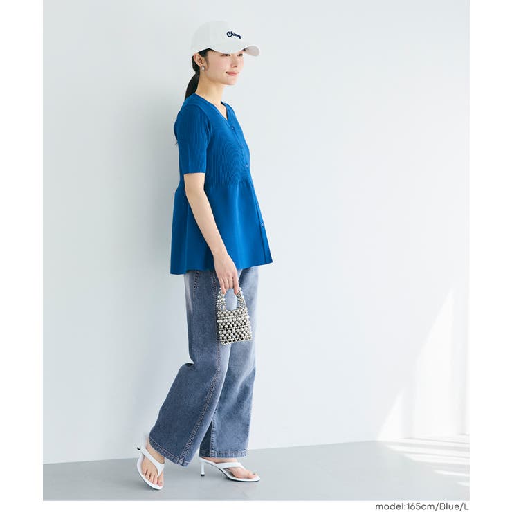 【SUMMER DENIM】こなれ感のあるシルエットが魅力のサマーデニムバギーカ… | coca | 詳細画像15 