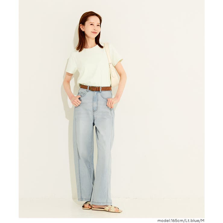 【SUMMER DENIM】こなれ感のあるシルエットが魅力のサマーデニムバギーカ… | coca | 詳細画像5 