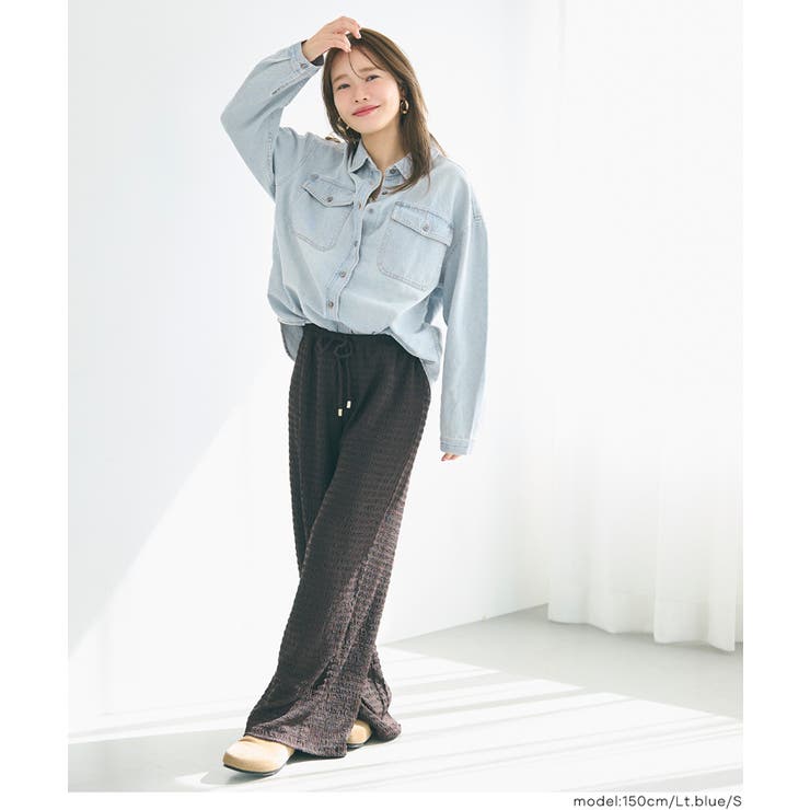 オーバーサイズデニムシャツ | coca | 詳細画像11 