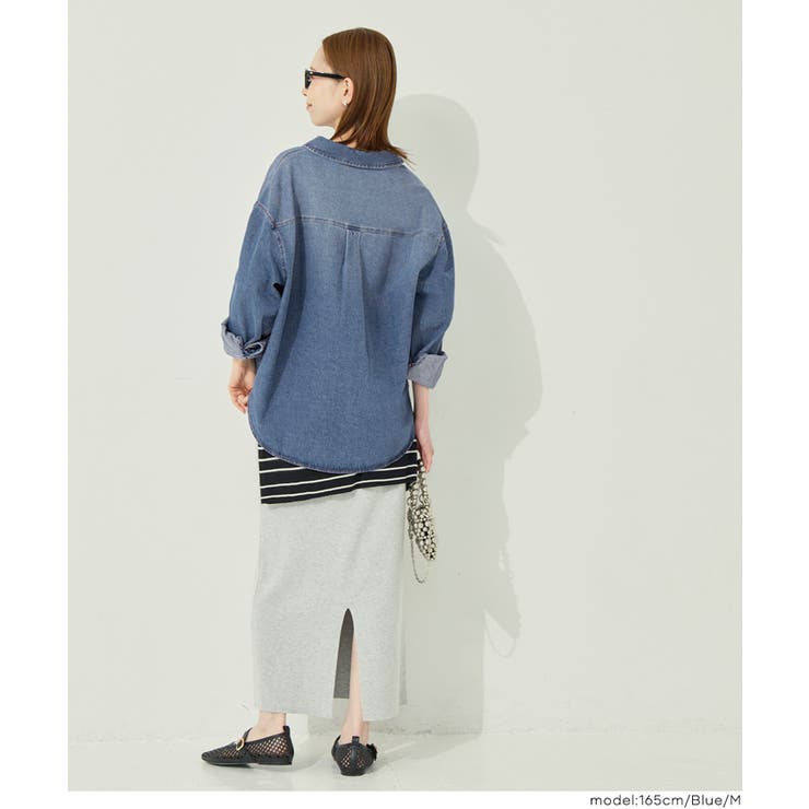 オーバーサイズデニムシャツ | coca | 詳細画像15 