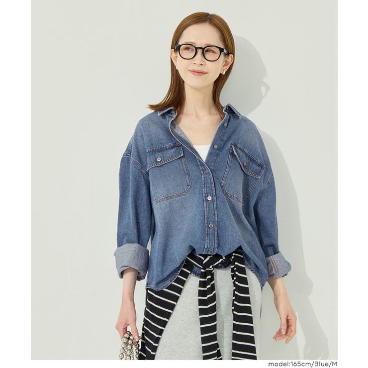 オーバーサイズデニムシャツ | coca | 詳細画像16 