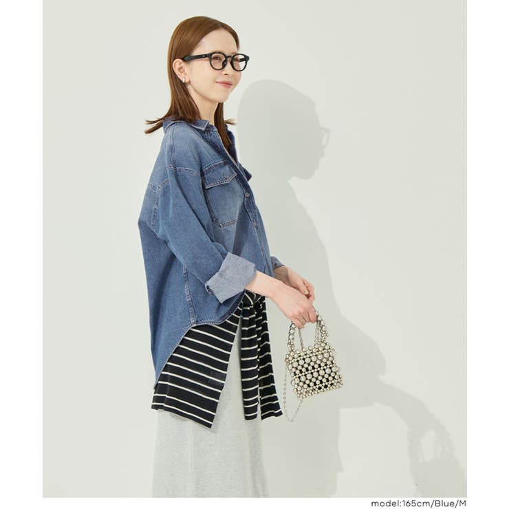 オーバーサイズデニムシャツ | coca | 詳細画像17 