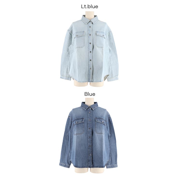 オーバーサイズデニムシャツ | coca | 詳細画像21 