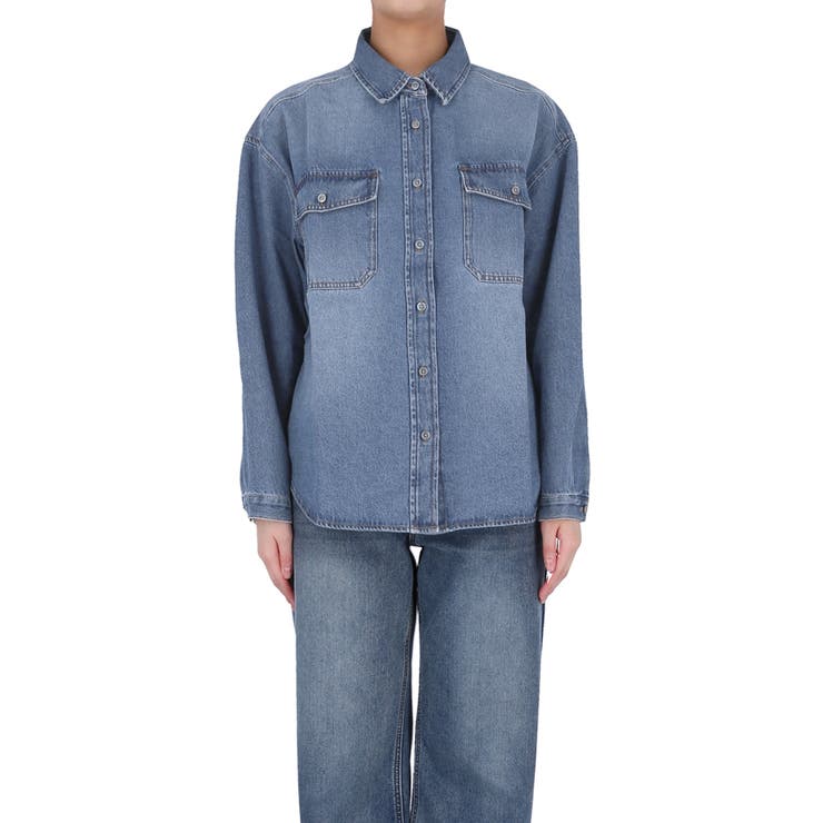 オーバーサイズデニムシャツ | coca | 詳細画像4 