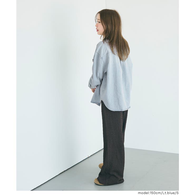 オーバーサイズデニムシャツ | coca | 詳細画像8 