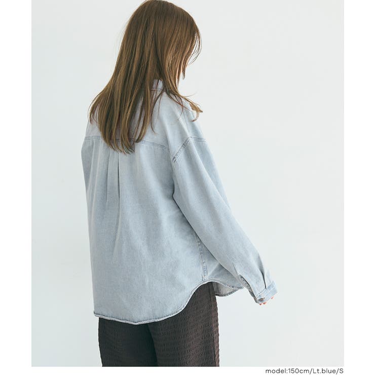 オーバーサイズデニムシャツ | coca | 詳細画像9 