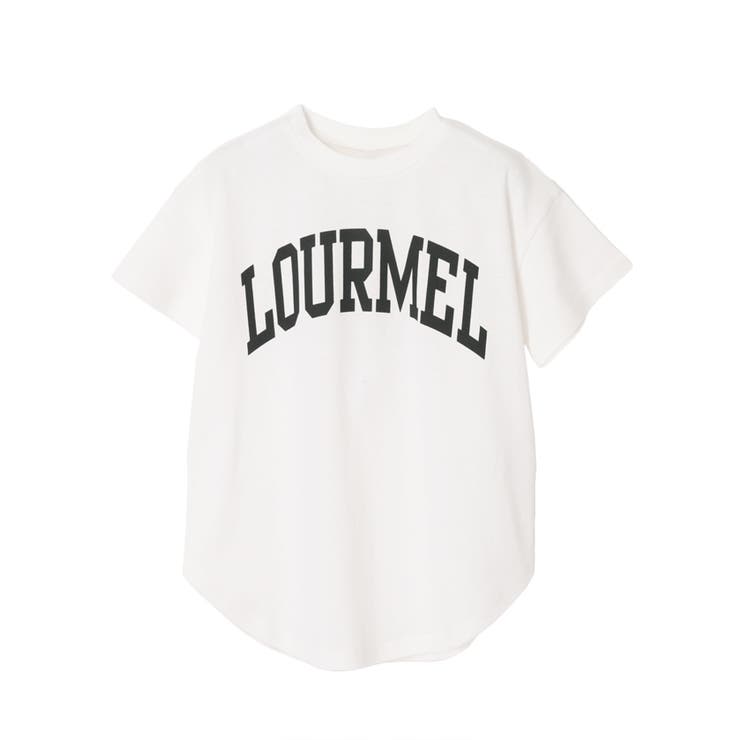 テールカットカレッジビッグTシャツ レディース | coca | 詳細画像2 