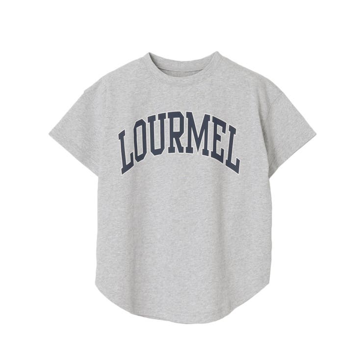 テールカットカレッジビッグTシャツ レディース | coca | 詳細画像3 