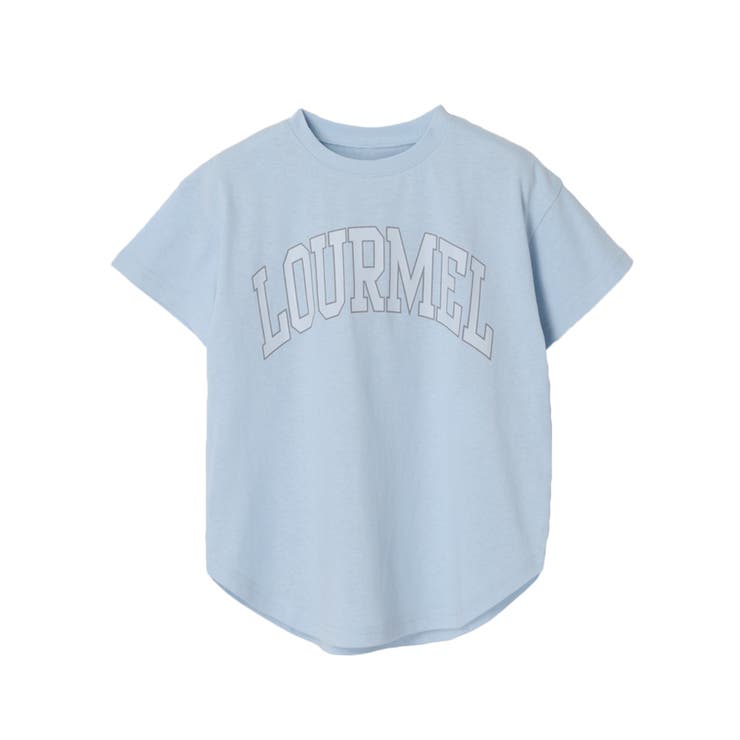 テールカットカレッジビッグTシャツ レディース | coca | 詳細画像4 