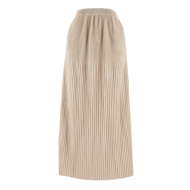 【DAILY WARM】裏起毛ランダムリブロングIラインスカート | coca | 詳細画像2 