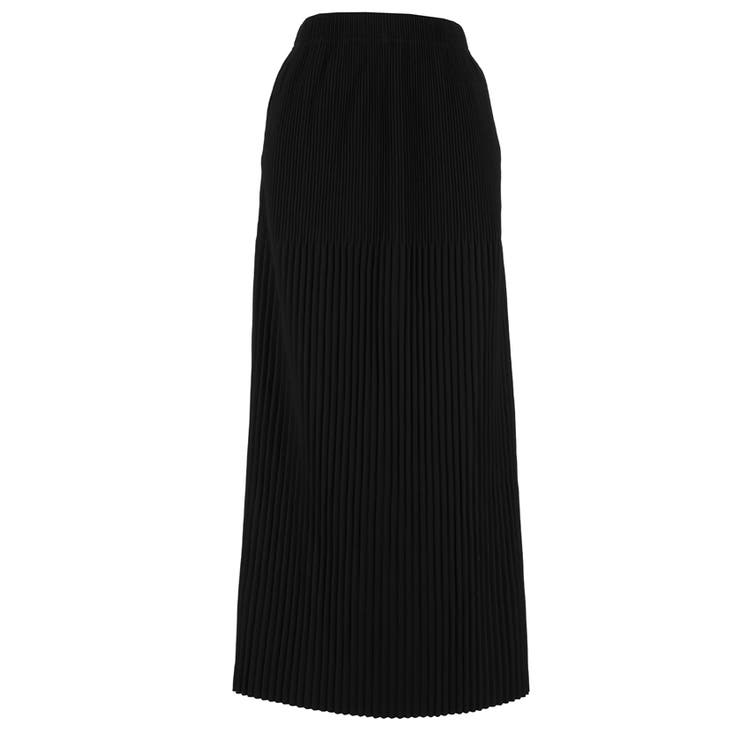 【DAILY WARM】裏起毛ランダムリブロングIラインスカート | coca | 詳細画像5 