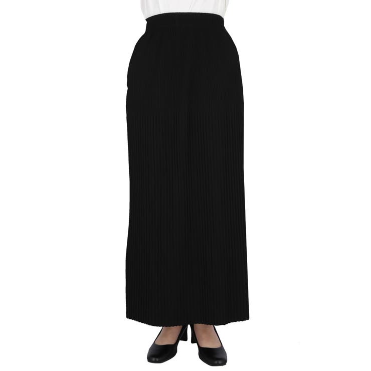 【DAILY WARM】裏起毛ランダムリブロングIラインスカート | coca | 詳細画像6 