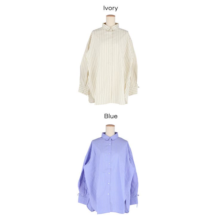 サッと着れて着映えする 袖シャーリングシャツ | coca | 詳細画像19 