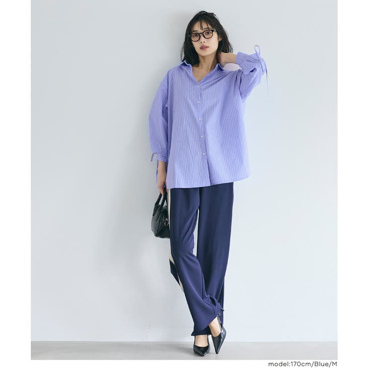 サッと着れて着映えする 袖シャーリングシャツ | coca | 詳細画像5 