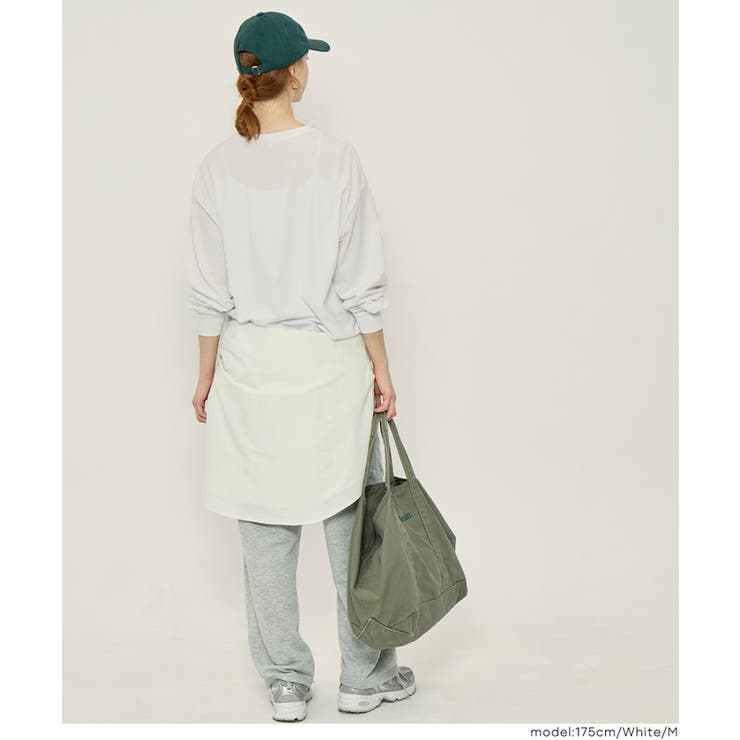 コットンビッグシルエットロゴTシャツ | coca | 詳細画像18 