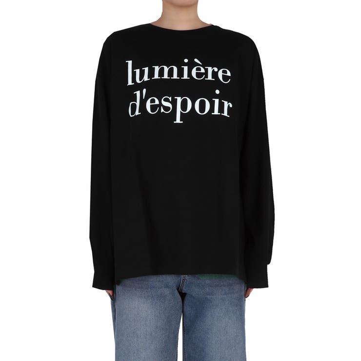 コットンビッグシルエットロゴTシャツ | coca | 詳細画像6 