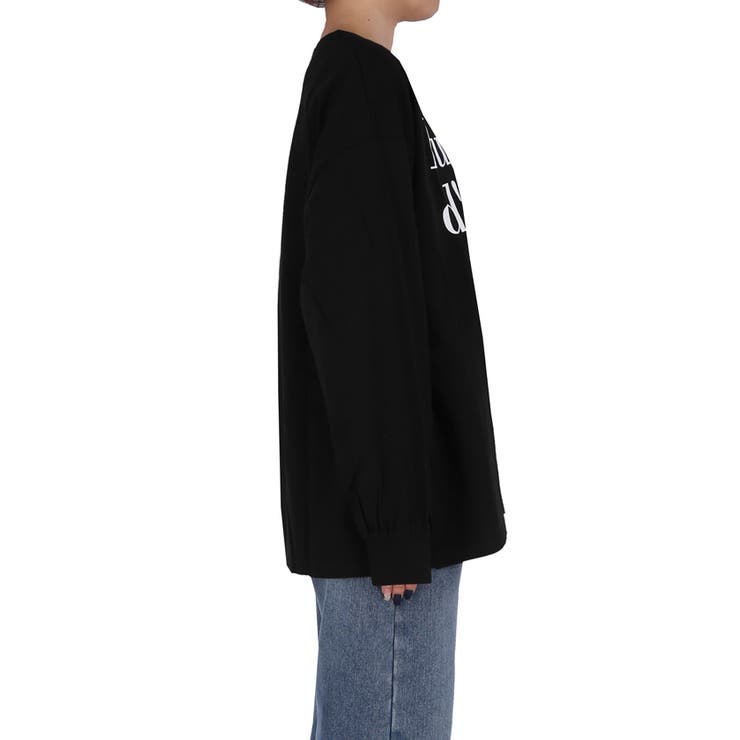 コットンビッグシルエットロゴTシャツ | coca | 詳細画像7 