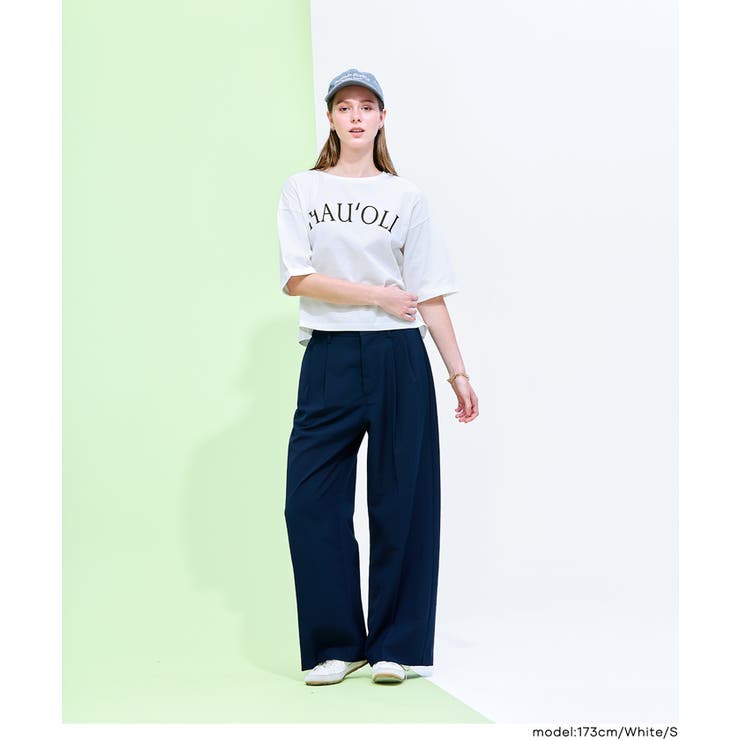 袖ロールアップバックチャームTシャツ | coca | 詳細画像7 