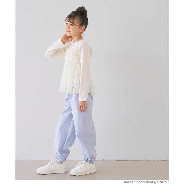 ドットチュールがガーリーなドットチュールビスチェ | coca | 詳細画像6 