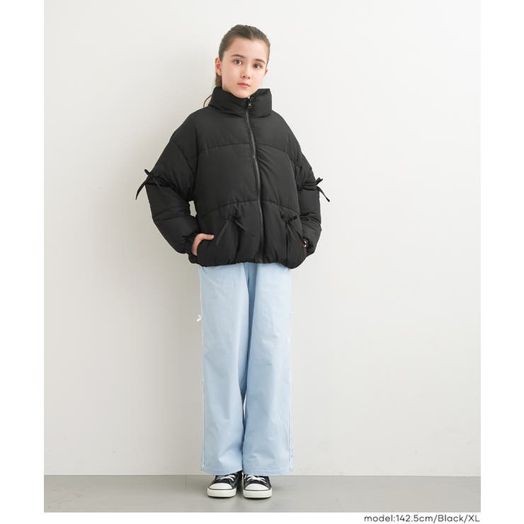 中綿リボンブルゾン キッズ | coca | 詳細画像2 