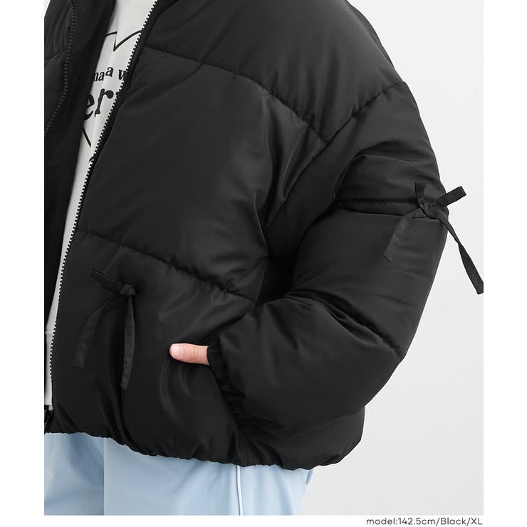 中綿リボンブルゾン キッズ | coca | 詳細画像6 