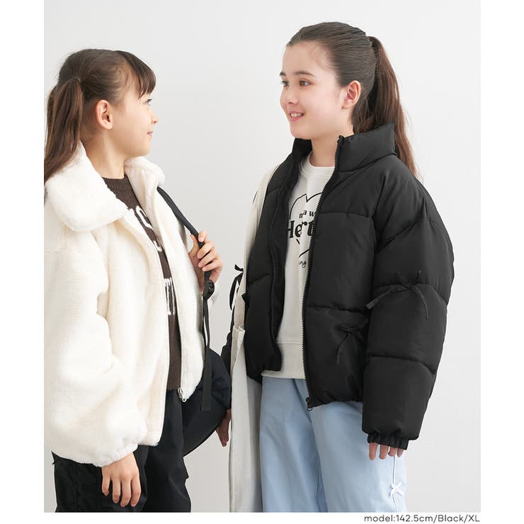 中綿リボンブルゾン キッズ | coca | 詳細画像7 