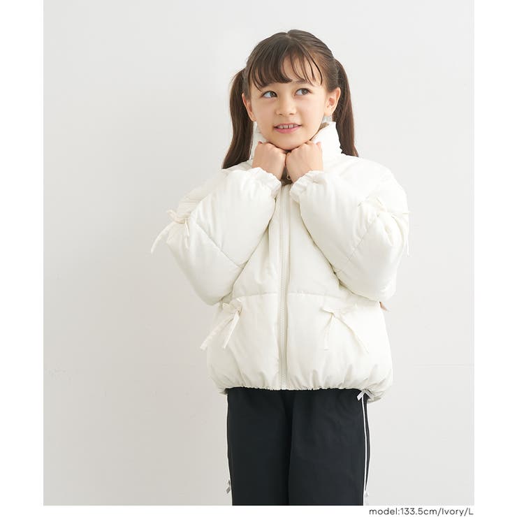 中綿リボンブルゾン キッズ | coca | 詳細画像9 