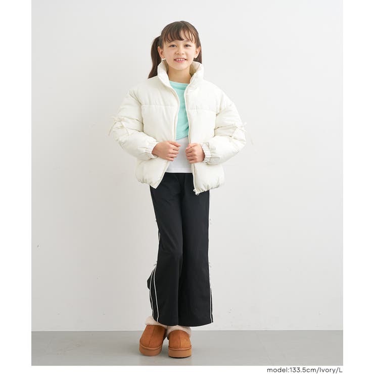 中綿リボンブルゾン キッズ | coca | 詳細画像10 