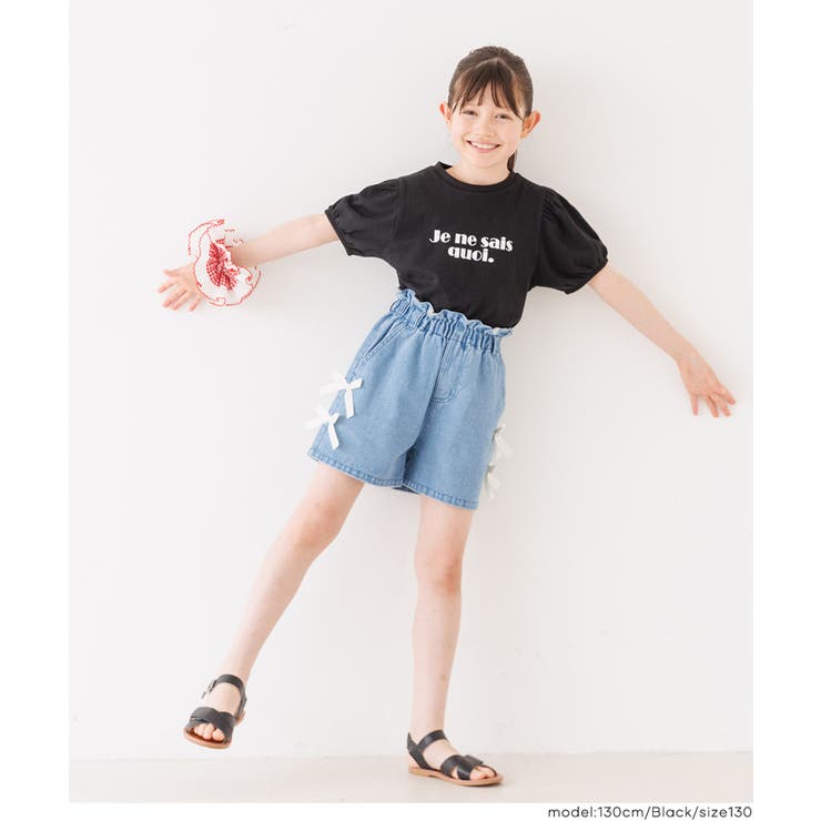 親子で楽しめる フレンチスリーブプリントTシャツ | coca | 詳細画像7 