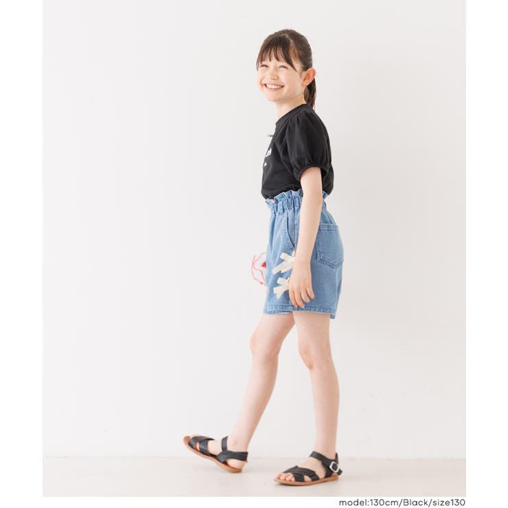 親子で楽しめる フレンチスリーブプリントTシャツ | coca | 詳細画像10 