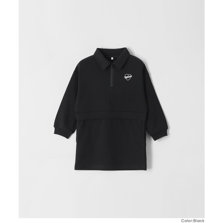 ドッキングスウェットワンピース キッズ | coca | 詳細画像14 