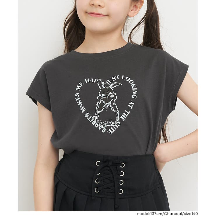 フレンチスリーブTシャツ | coca | 詳細画像6 