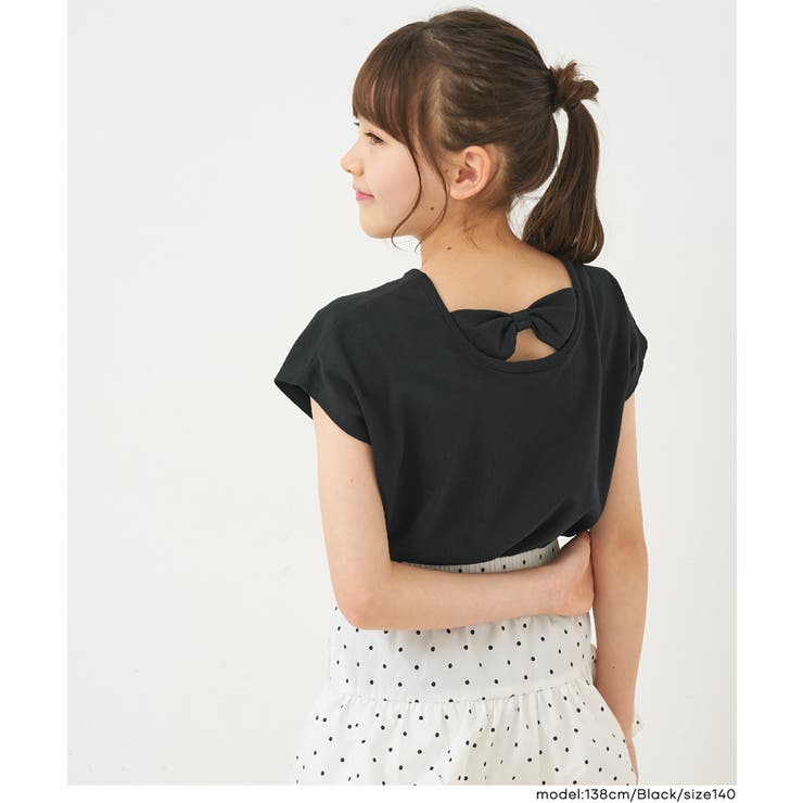 バックリボンTシャツ | coca | 詳細画像10 