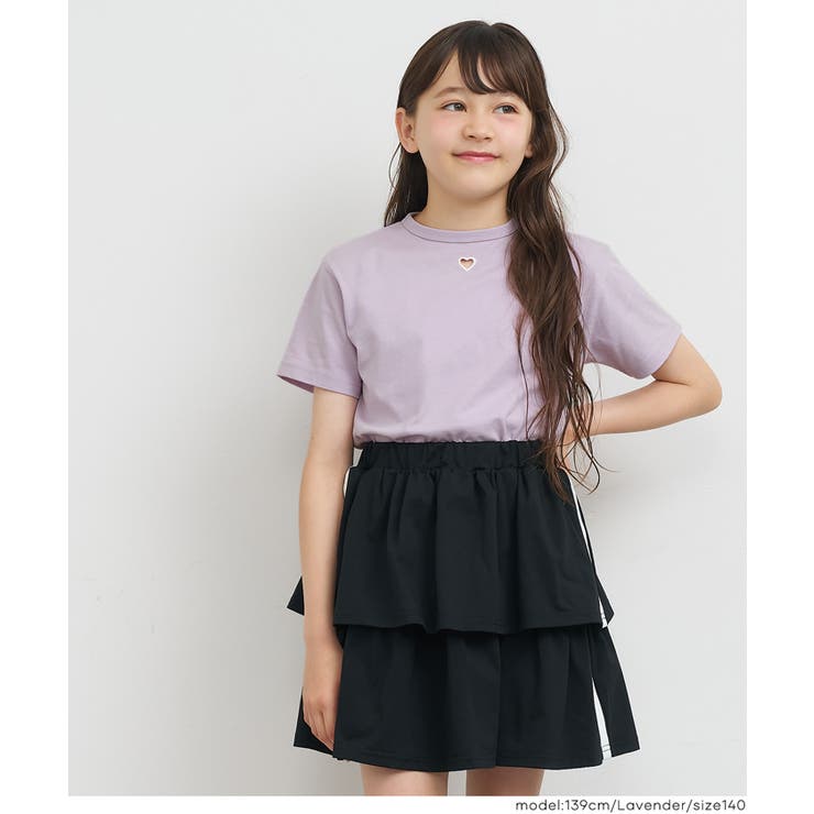 ハートくり抜きTシャツ | coca | 詳細画像9 