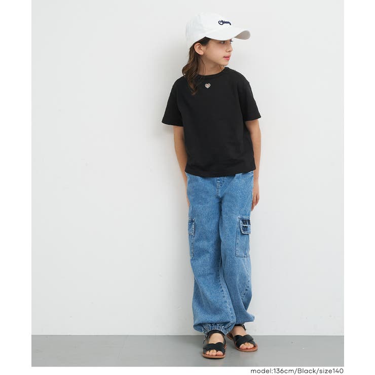 ハートくり抜きTシャツ | coca | 詳細画像4 