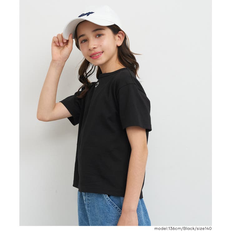 ハートくり抜きTシャツ | coca | 詳細画像5 
