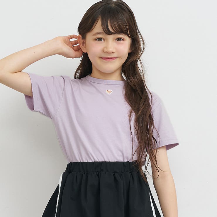 ハートくり抜きTシャツ | coca | 詳細画像1 