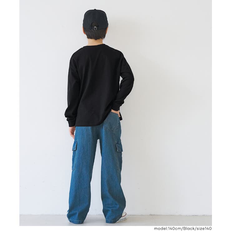 親子お揃いコットンビッグシルエットロゴTシャツ キッズ | coca | 詳細画像15 