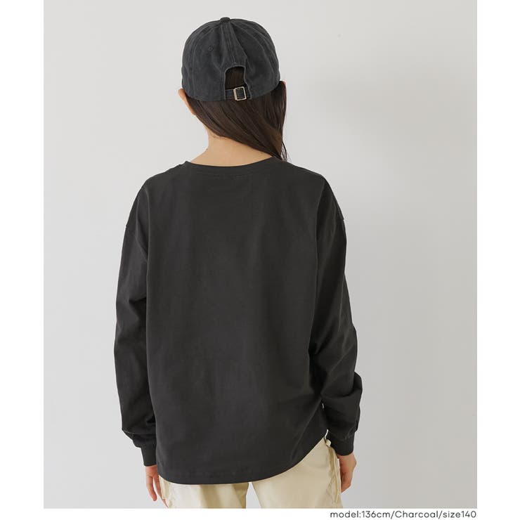 親子お揃いコットンビッグシルエットロゴTシャツ キッズ | coca | 詳細画像7 