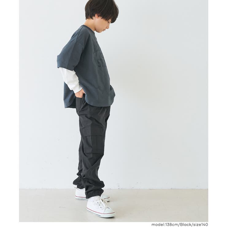 ロゴネームパラシュートパンツ キッズ | coca | 詳細画像12 